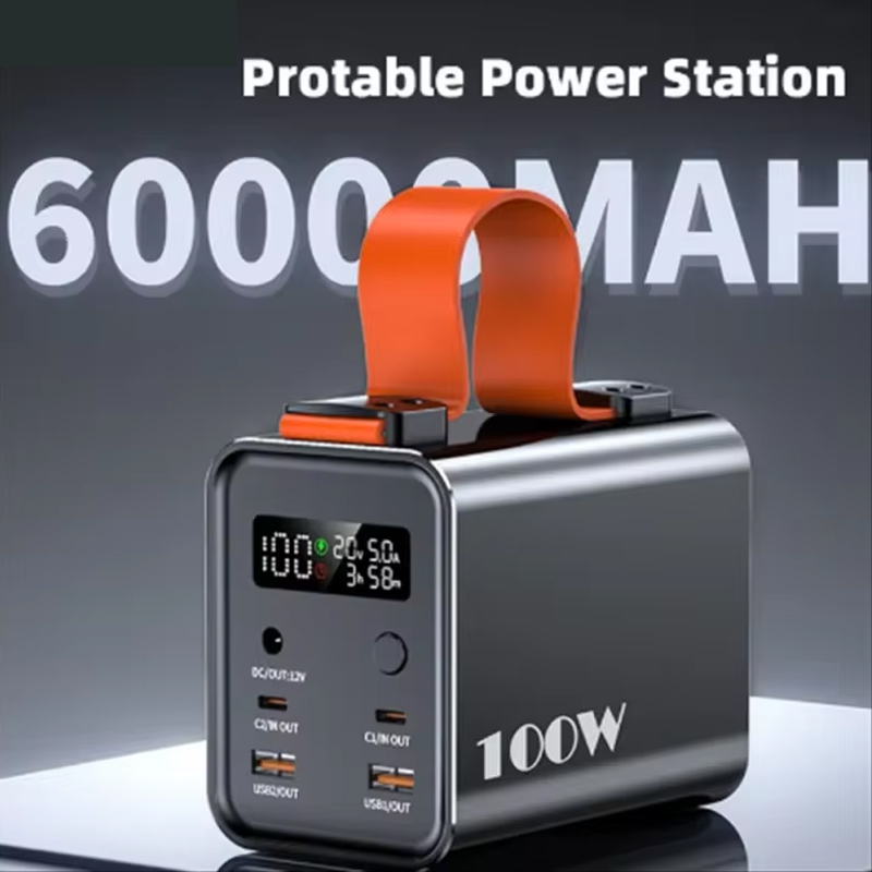 Power Banks - Batterie Externe Portable 60000mAh 100W pour