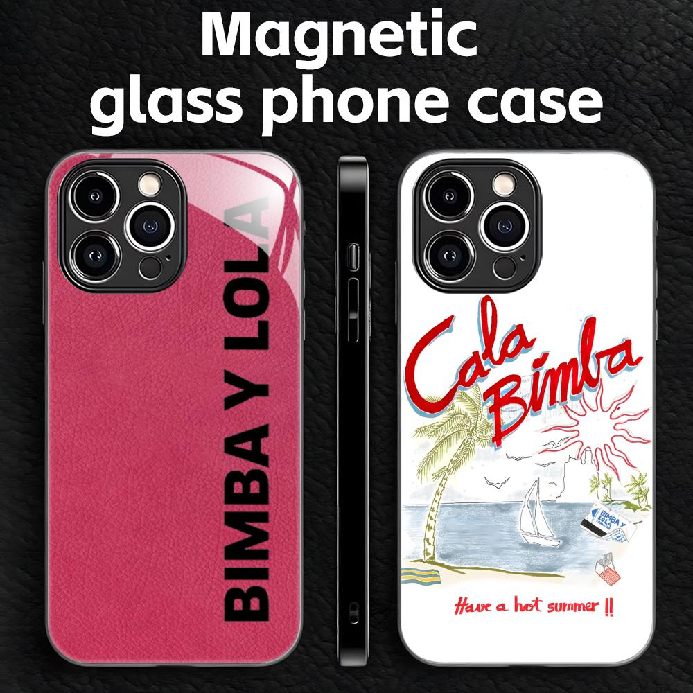Screen Protectors - Coque de téléphone en verre magnétique