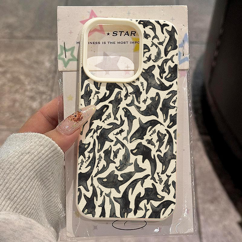 Vintage Floral Pattern Soft Case - Coque de téléphone en TPU souple