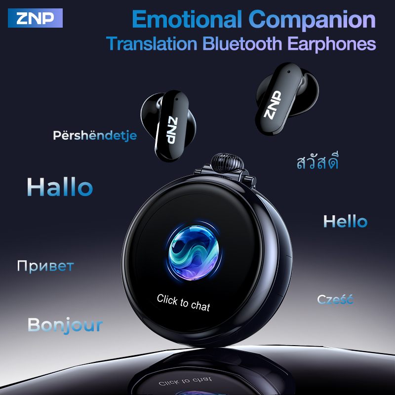Earphones - Nouveaux écouteurs traducteurs sans fil ZNP