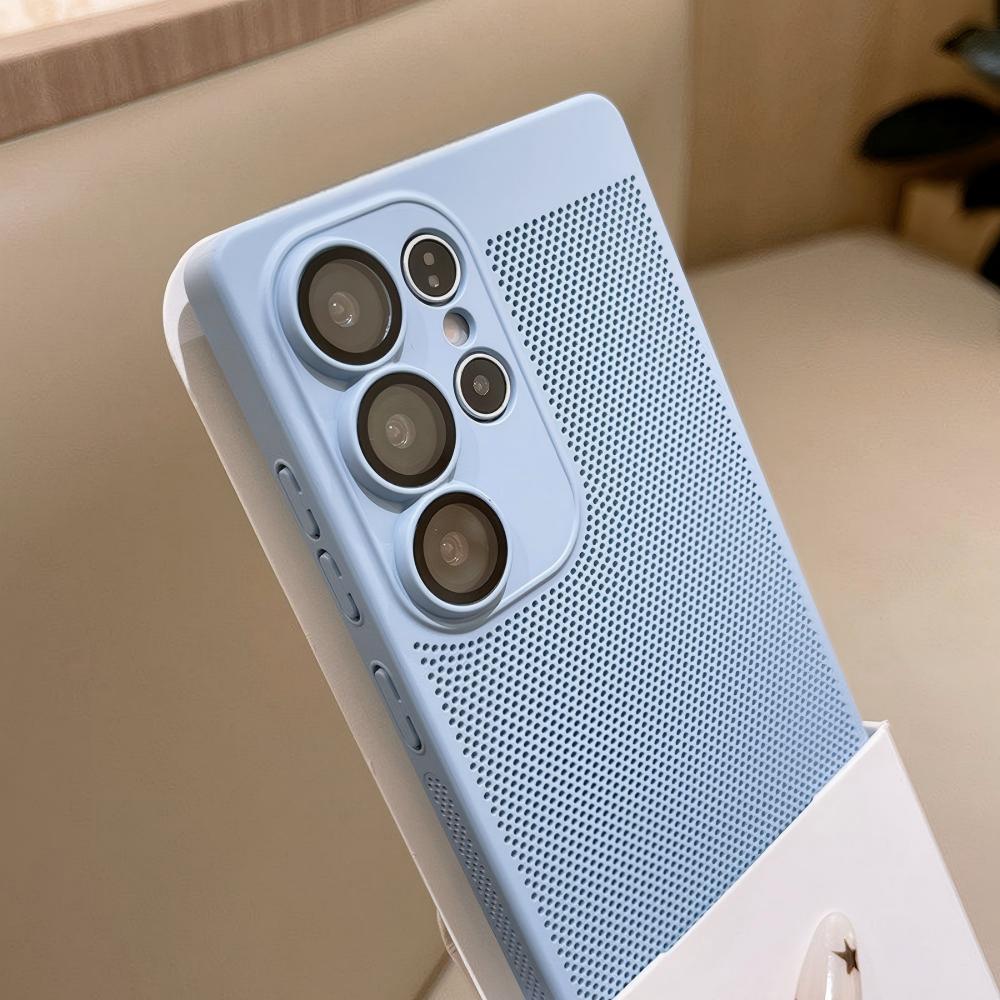 Heat Dissipation Mesh Breathable Case - Coque de téléphone fine en maille