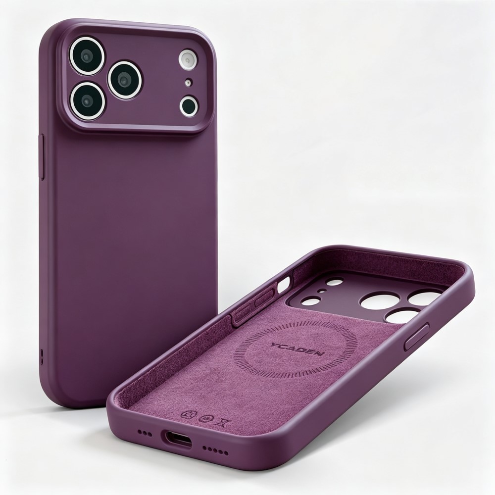 Liquid Silicone Magnetic Phone Case - Coque de luxe en silicone liquide