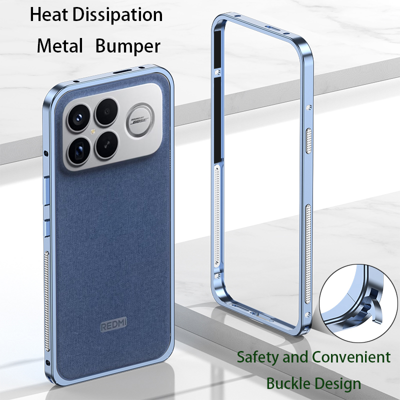 Metal Bumper Aluminum Frame Case - Boîtier de pare-chocs en alliage d'aluminium