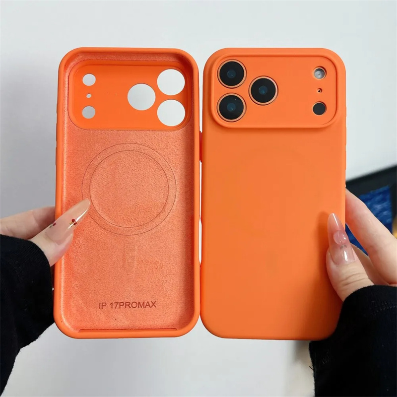 Liquid Silicone Magnetic Phone Case - Coque de téléphone magnétique en silicone
