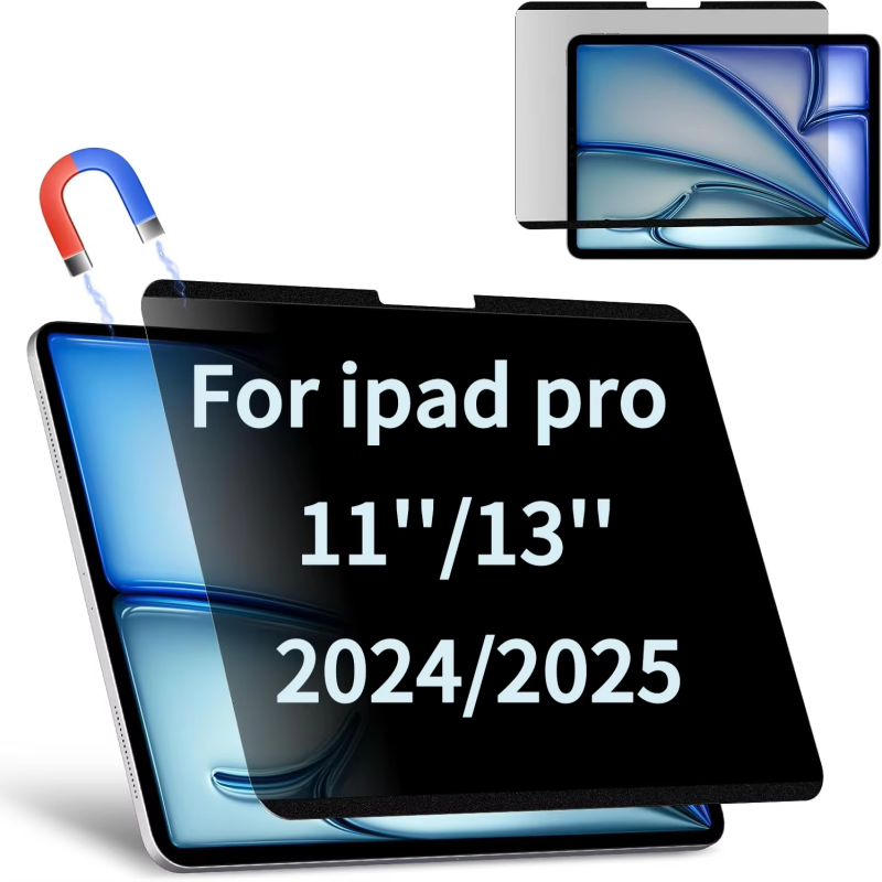Matte Anti Glare Screen Protector - Protecteur d'écran de confidentialité magnétique pour