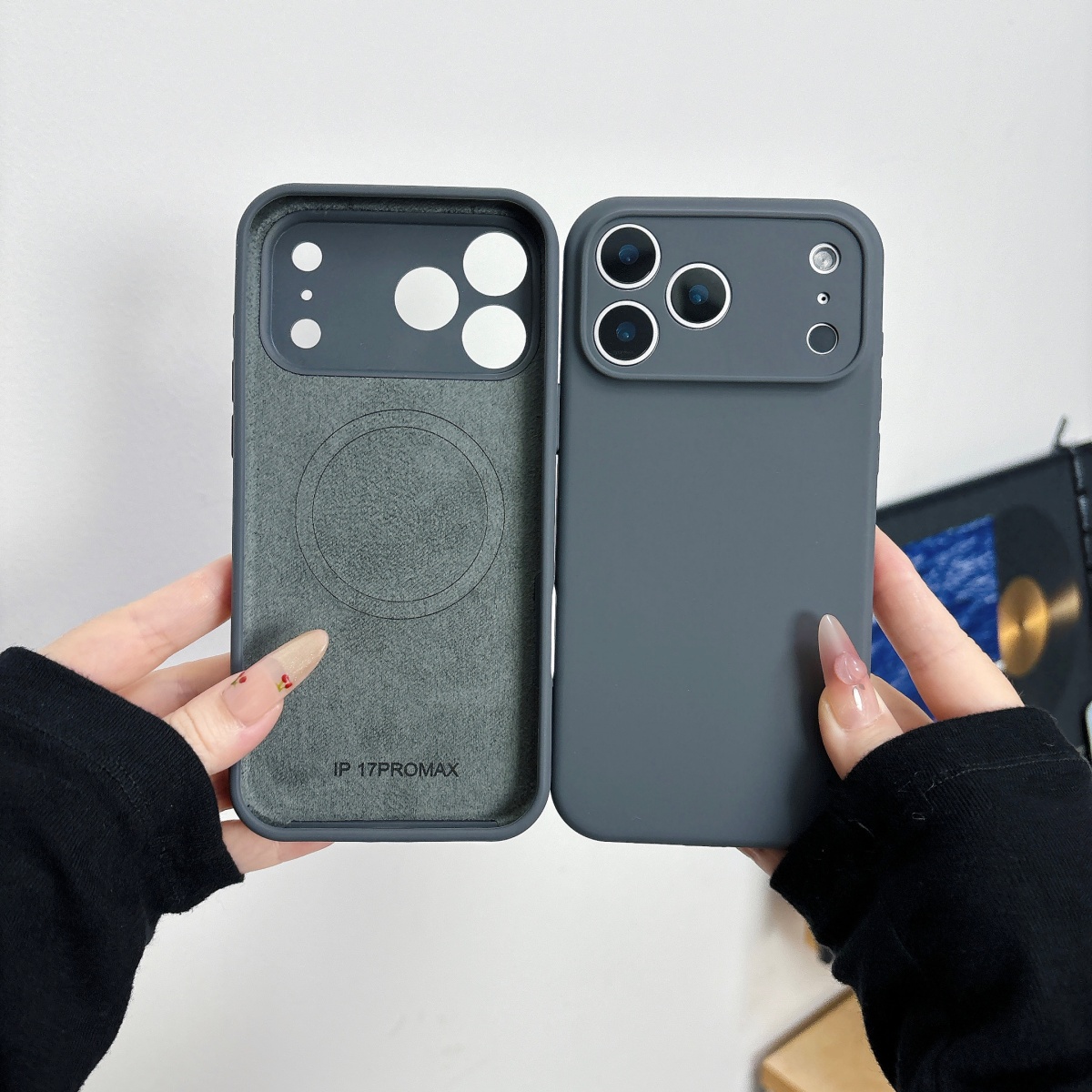 Liquid Silicone Magnetic Phone Case - Coque de luxe en silicone liquide