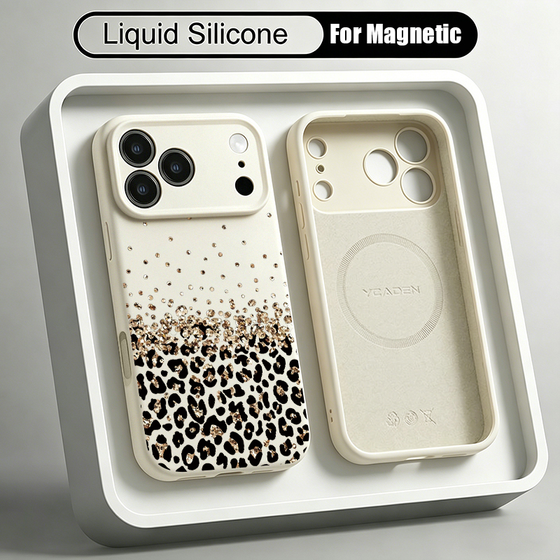 Liquid Silicone Magnetic Phone Case - Coque magnétique en silicone liquide souple