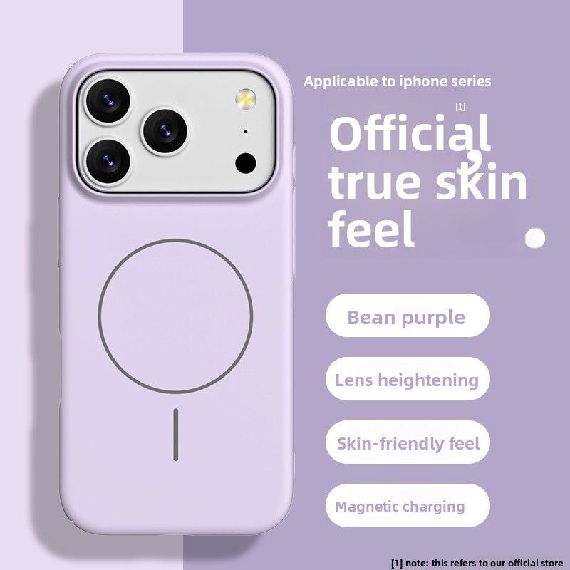 Liquid Silicone Magnetic Phone Case - Coque de téléphone en silicone liquide