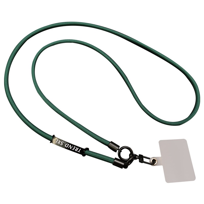Crossbody Lanyard Neck Strap Case - Longue sangle de téléphone unie à