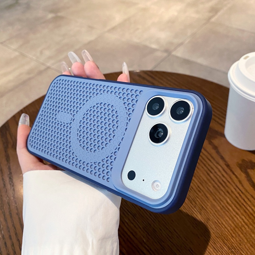 Heat Dissipation Mesh Breathable Case - Coque rigide mate respirante de luxe