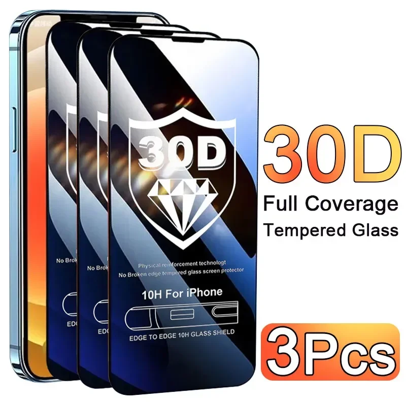 Screen Protectors - 3 pièces de coques de téléphone