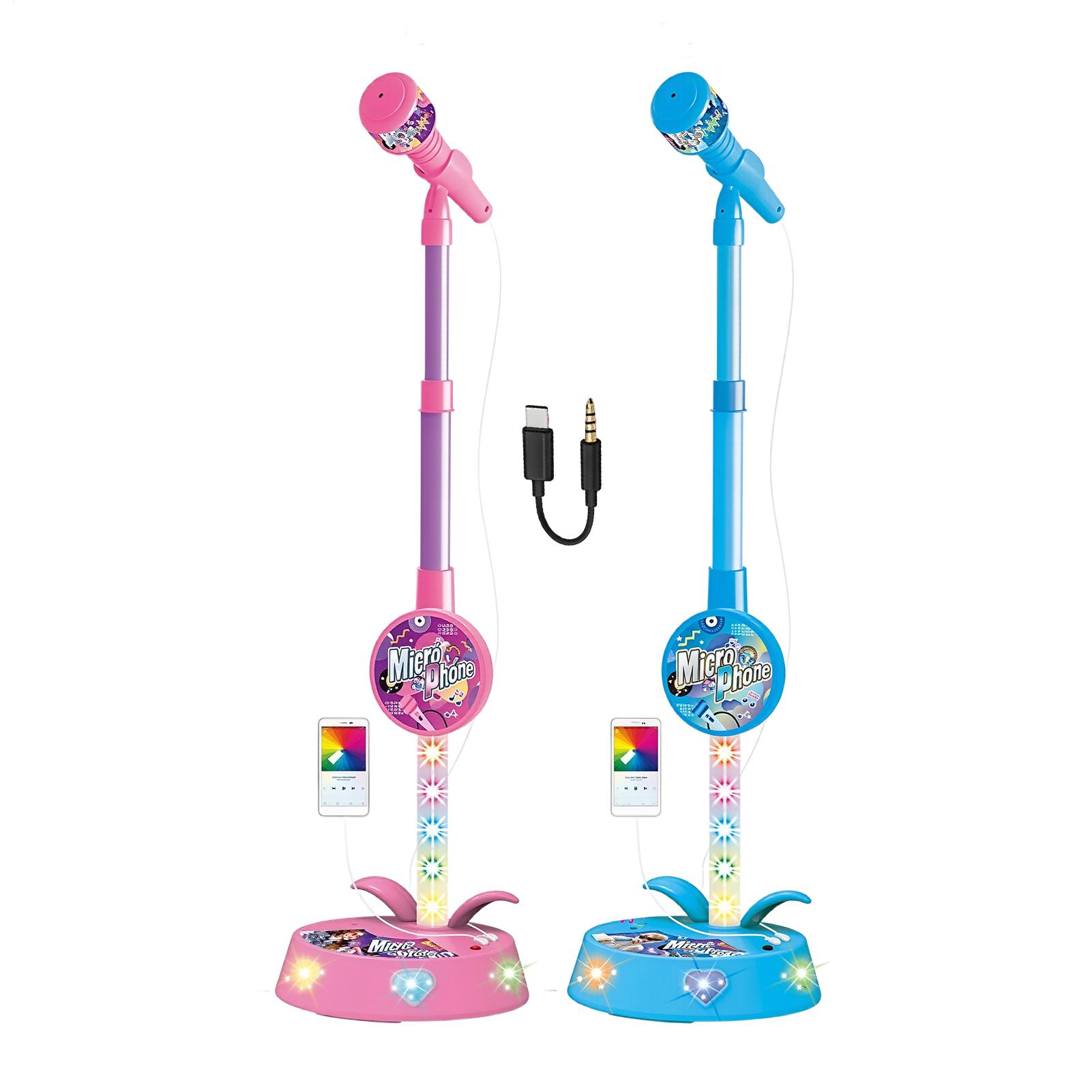 Phone Stands - Microphone pour enfants avec support, sans