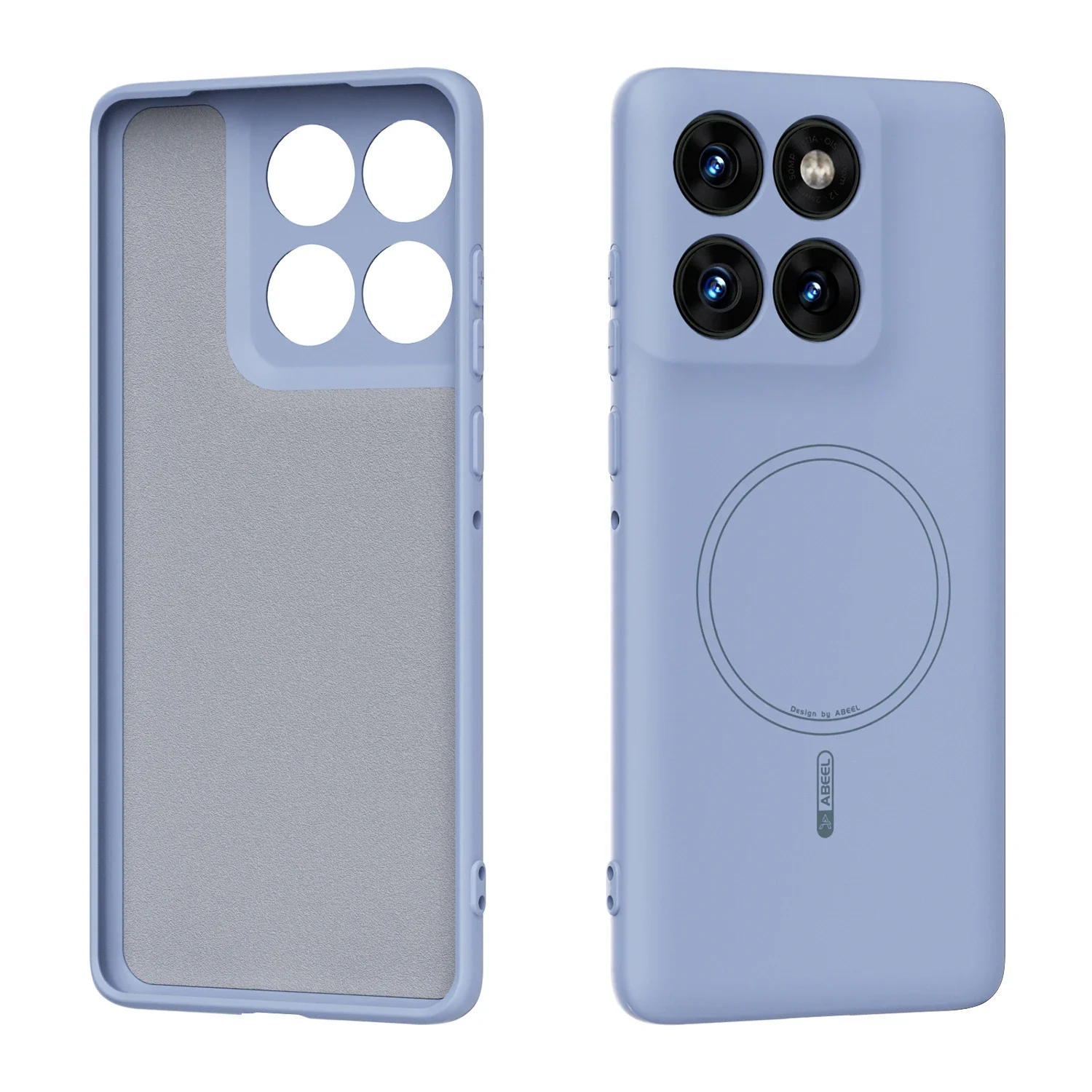 Liquid Silicone Magnetic Phone Case - Coque de téléphone officielle pour Motorola