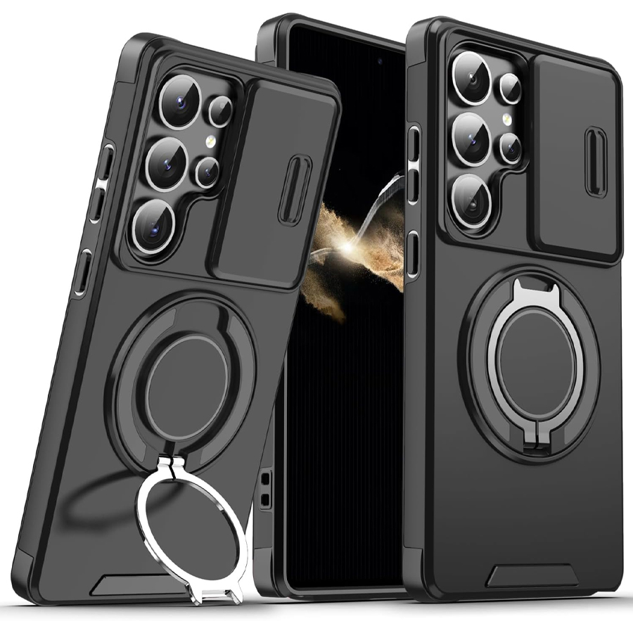 Heavy Duty 360 Full Body Protective Case - Étui de téléphone magnétique résistant aux