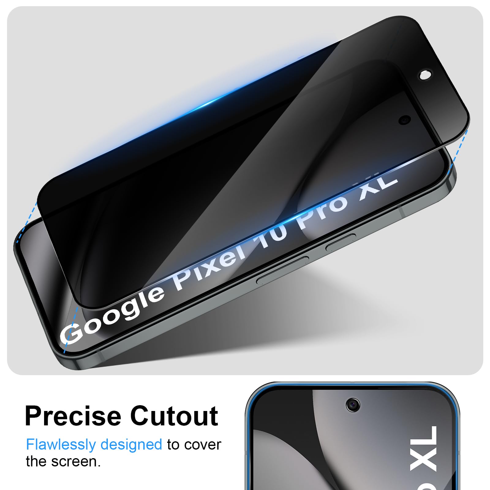 Protecteur d'écran Anti-espion - Anti Spy Privacy Glass Case avis et prix