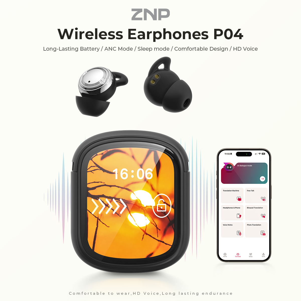 Écouteurs ZNP P04 pour l'aide  - Earphones avis et prix
