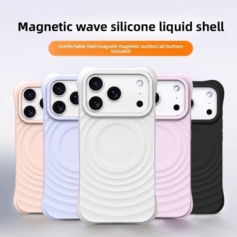 Nouvelle coque officielle en s - Liquid Silicone Magnetic Phone Case avis et prix