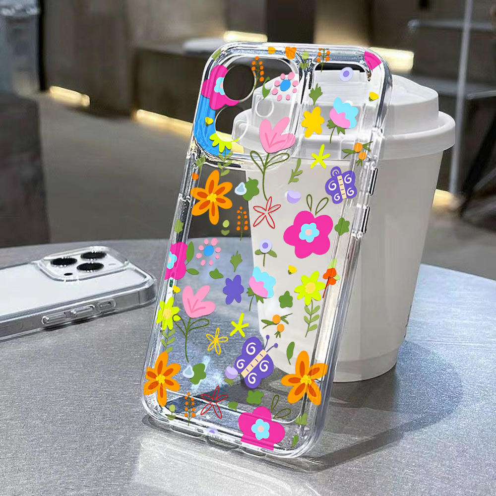 Coque de téléphone transparent - Clear Shockproof Bumper Case avis et prix