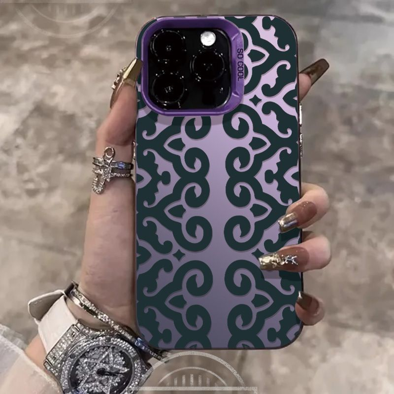 Coque de téléphone vintage à m - Vintage Floral Pattern Soft Case avis et prix