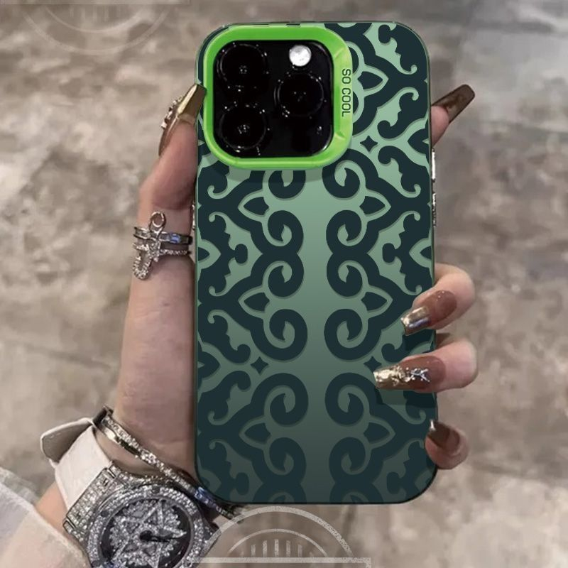 Coque de téléphone vintage à m - Vintage Floral Pattern Soft Case avis et prix