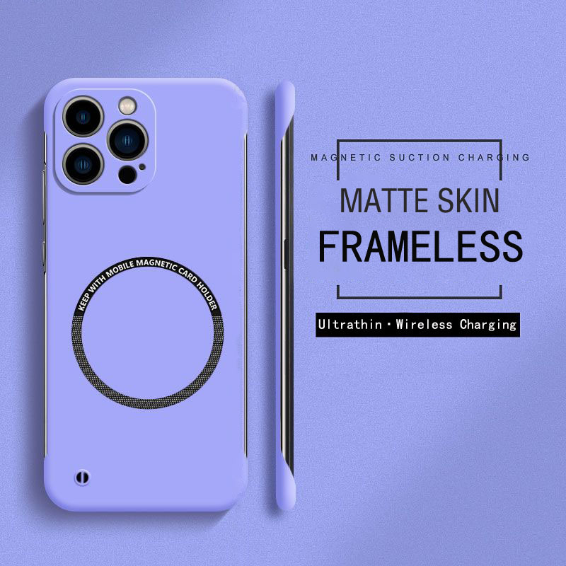 Étui magnétique sans cadre pou - Matte Hard Pc Back Case avis et prix