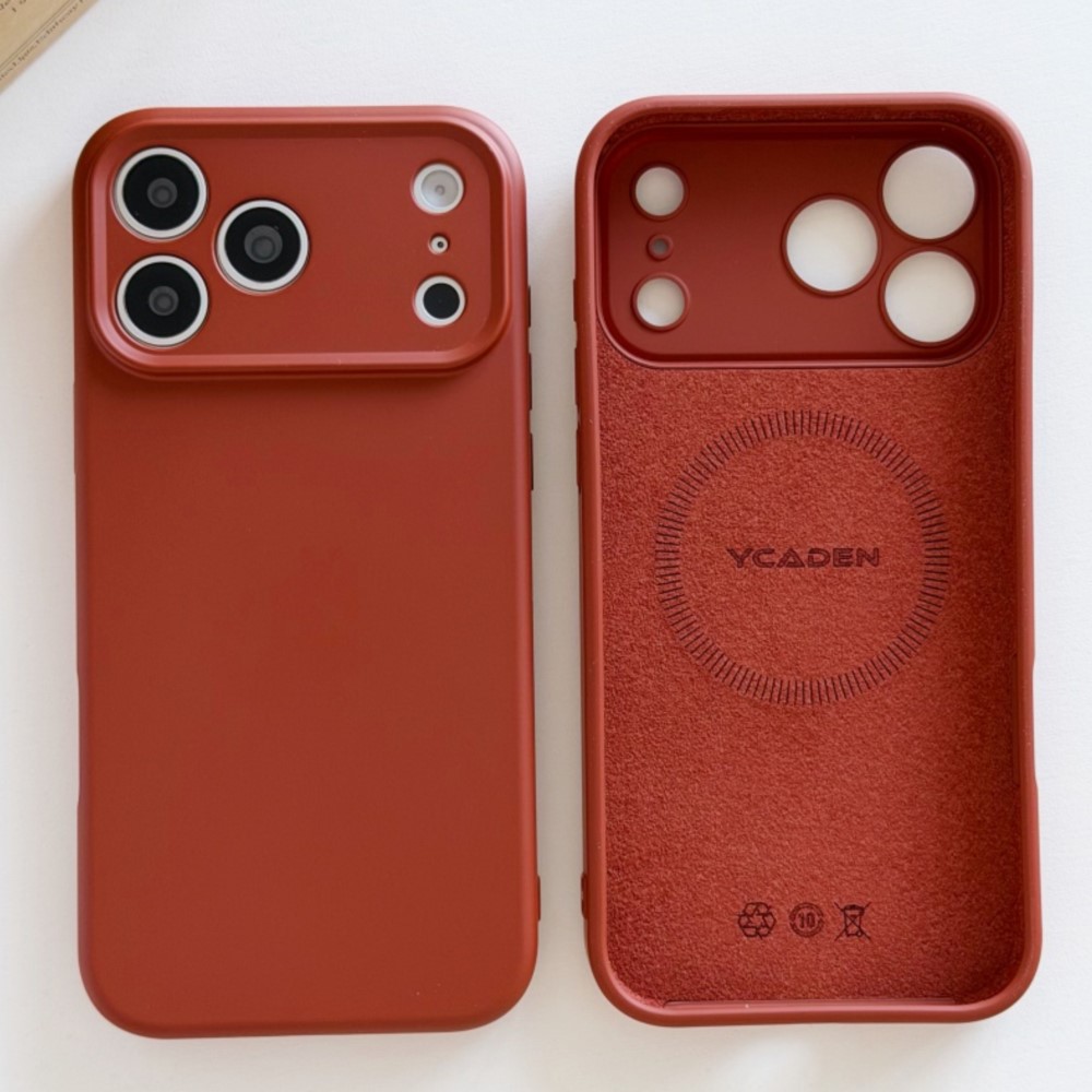 Coque de luxe en silicone liqu - Liquid Silicone Magnetic Phone Case avis et prix