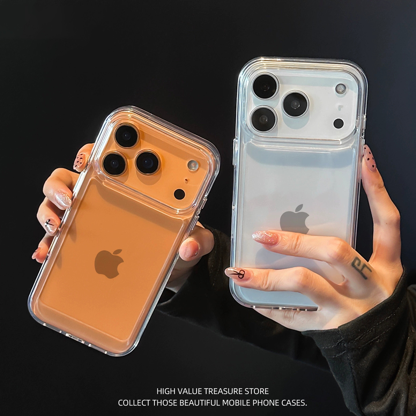 Coque de téléphone pour iPhone - Clear Shockproof Bumper Case avis et prix