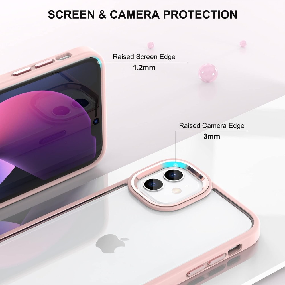 Coque transparente antichoc po - Clear Shockproof Bumper Case avis et prix