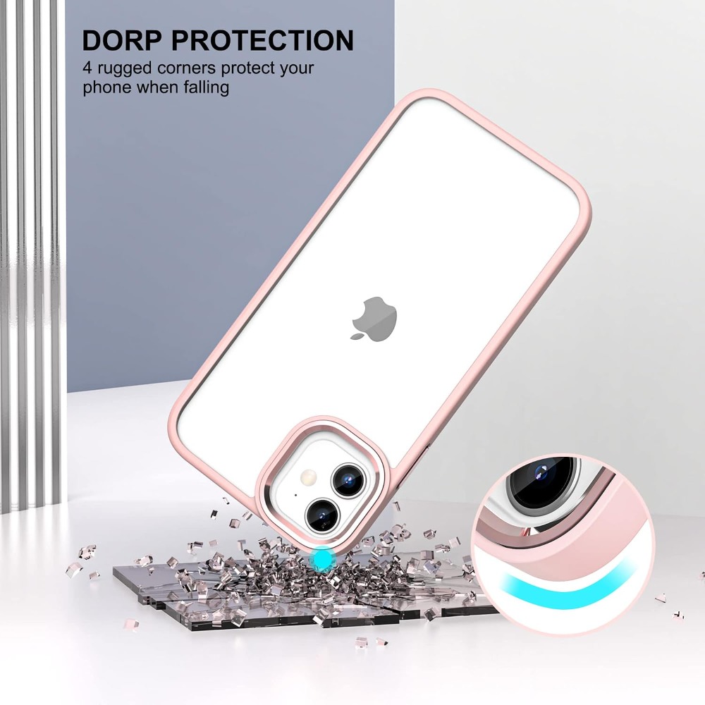 Coque transparente antichoc po - Clear Shockproof Bumper Case avis et prix