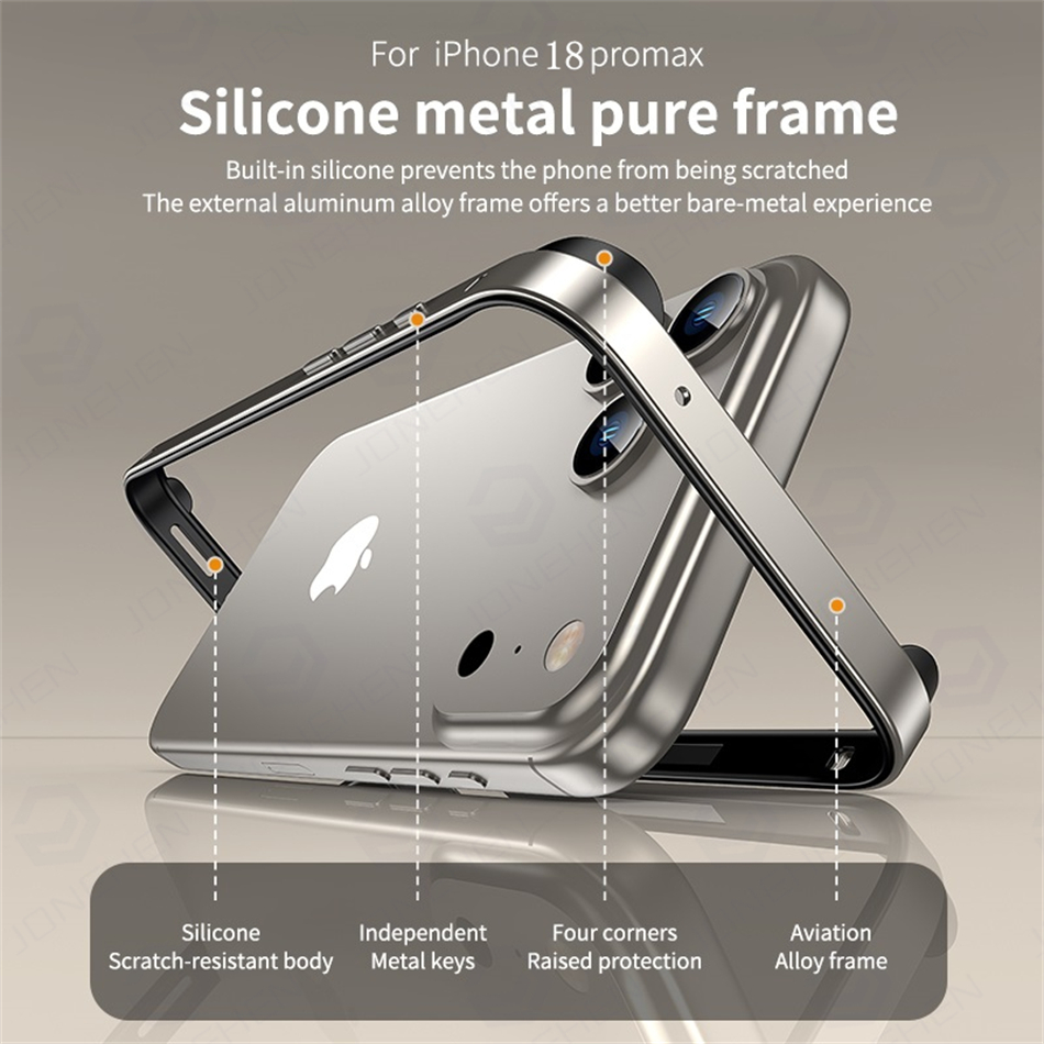 Coque en aluminium avec cadre  - Metal Bumper Aluminum Frame Case avis et prix