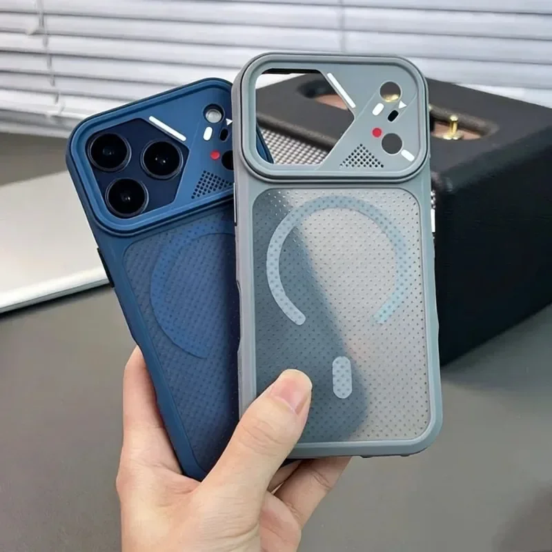 Étui de téléphone magnétique M - Clear Shockproof Bumper Case avis et prix