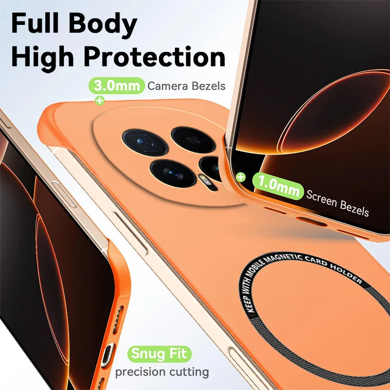 Coque de téléphone magnétique  - Ultra Thin Frameless Phone Cover avis et prix