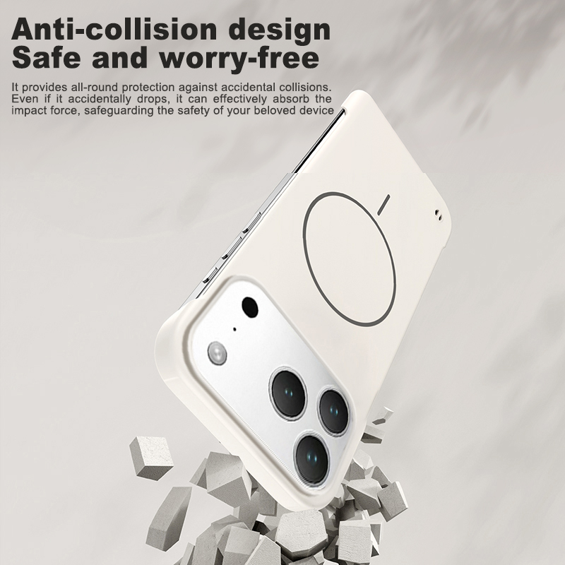 Coque de téléphone magnétique  - Ultra Thin Frameless Phone Cover avis et prix