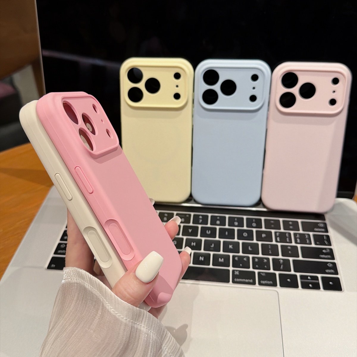 Coque de luxe en silicone liqu - Liquid Silicone Magnetic Phone Case avis et prix