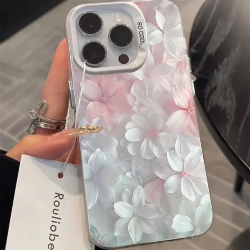 Coque Fleur Rose Antichoc avec - Screen Protectors avis et prix