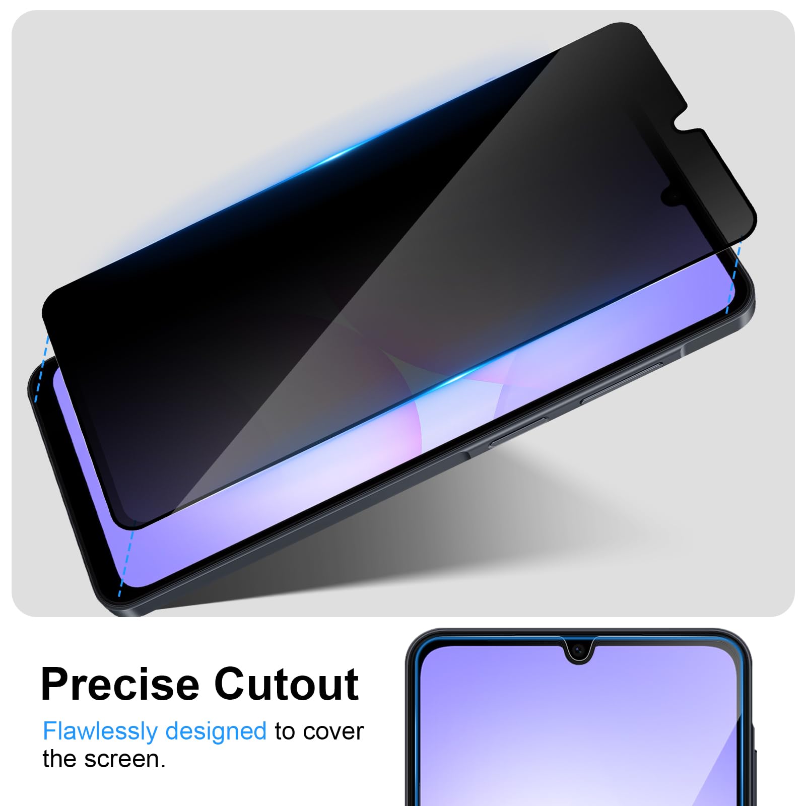 Protecteur d'écran Anti-espion - Anti Spy Privacy Glass Case avis et prix