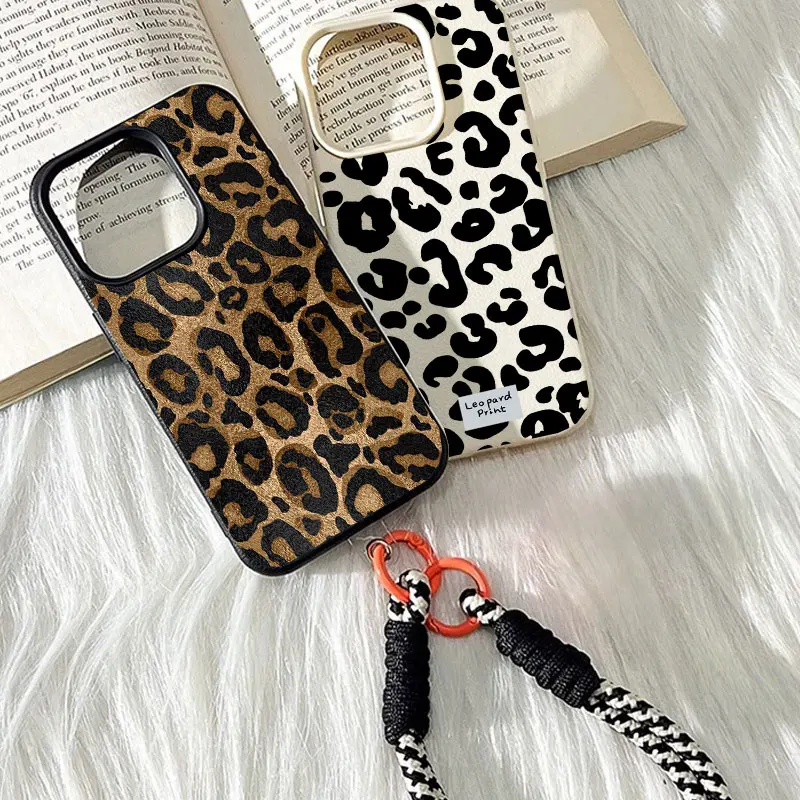 Coque vintage à motif léopard  - Vintage Floral Pattern Soft Case avis et prix