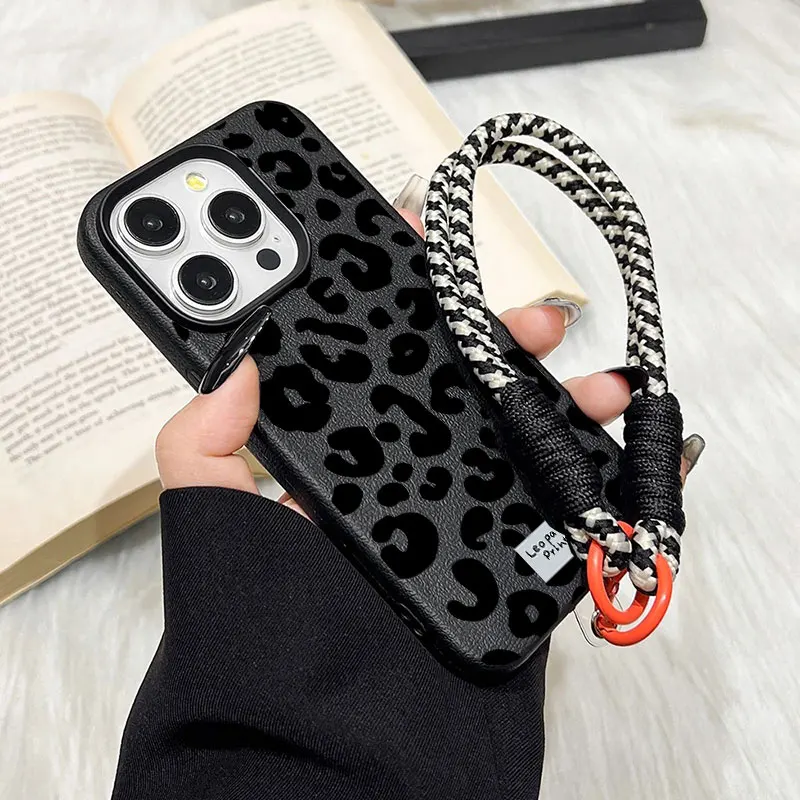 Coque vintage à motif léopard  - Vintage Floral Pattern Soft Case avis et prix