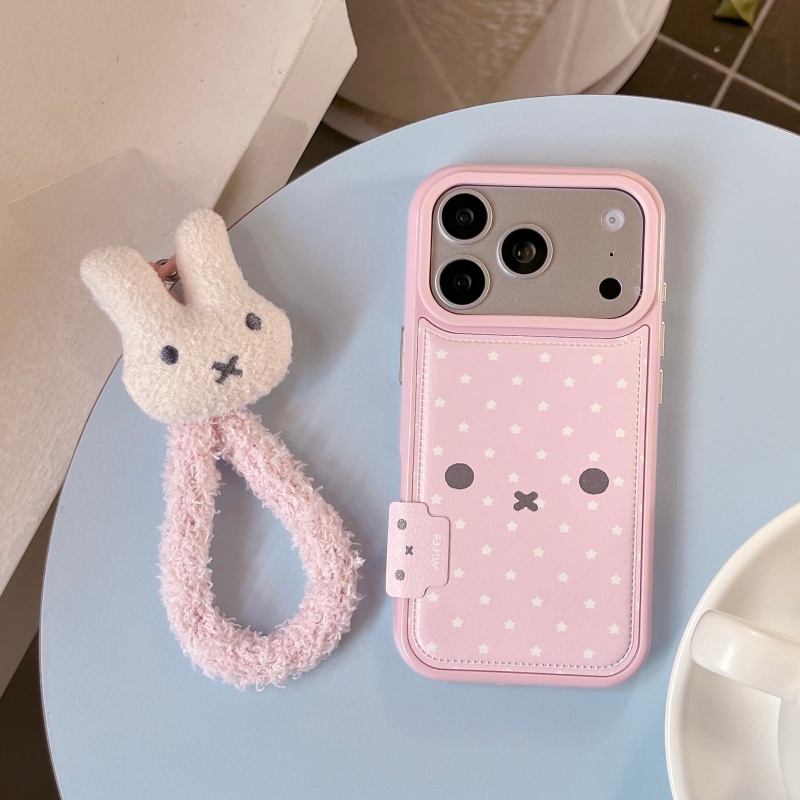 Étui de téléphone anti-chute e - Cute Cartoon Wrist Strap Silicone Case avis et prix