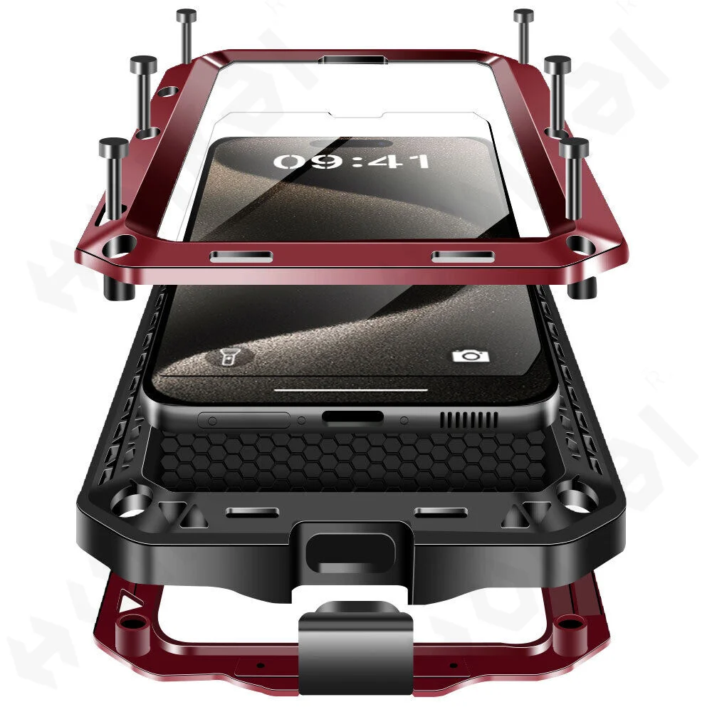Coque pour iPhone 17 16 15 14  - Heavy Duty 360 Full Body Protective Case avis et prix