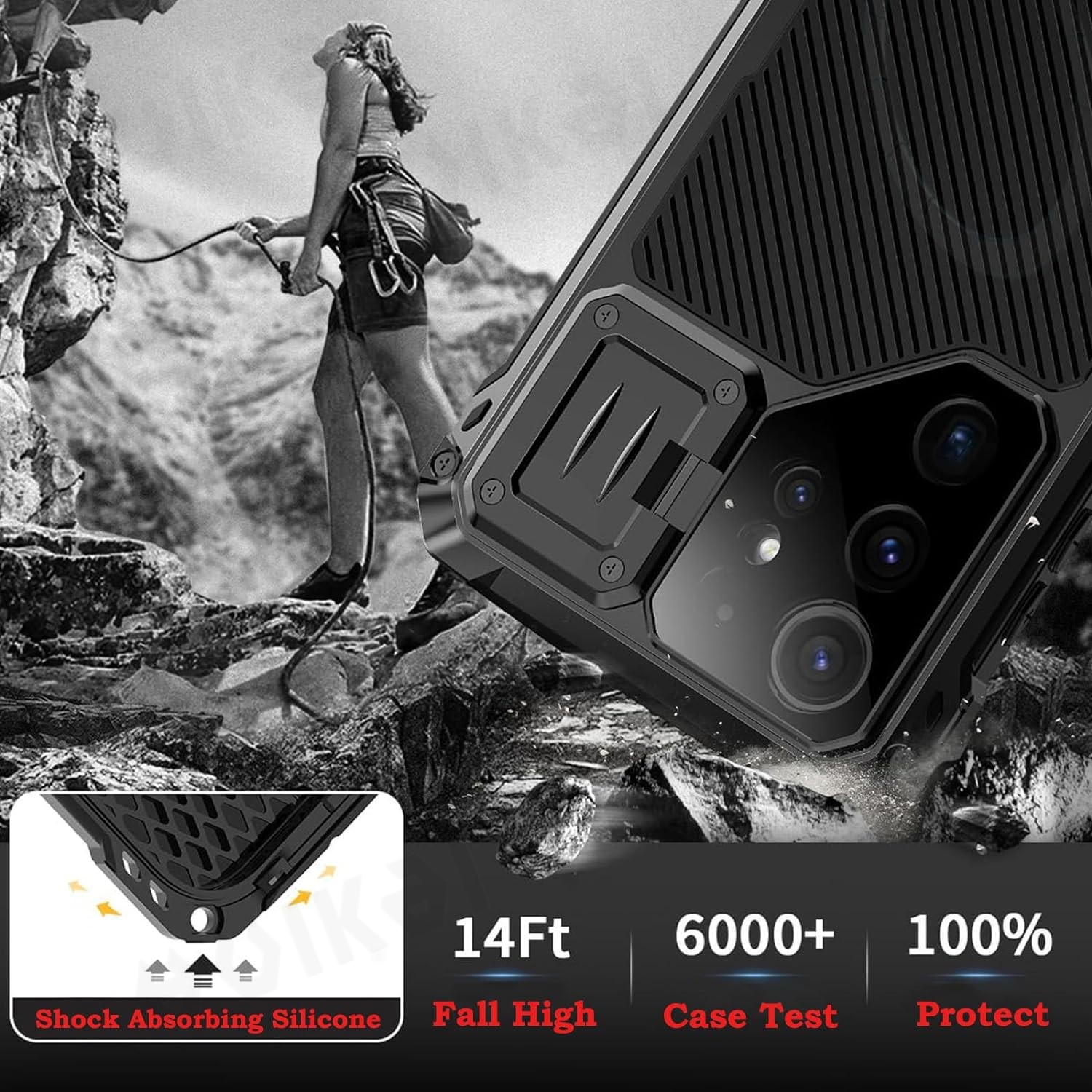 Coque pour Samsung Galaxy S24  - Heavy Duty 360 Full Body Protective Case avis et prix