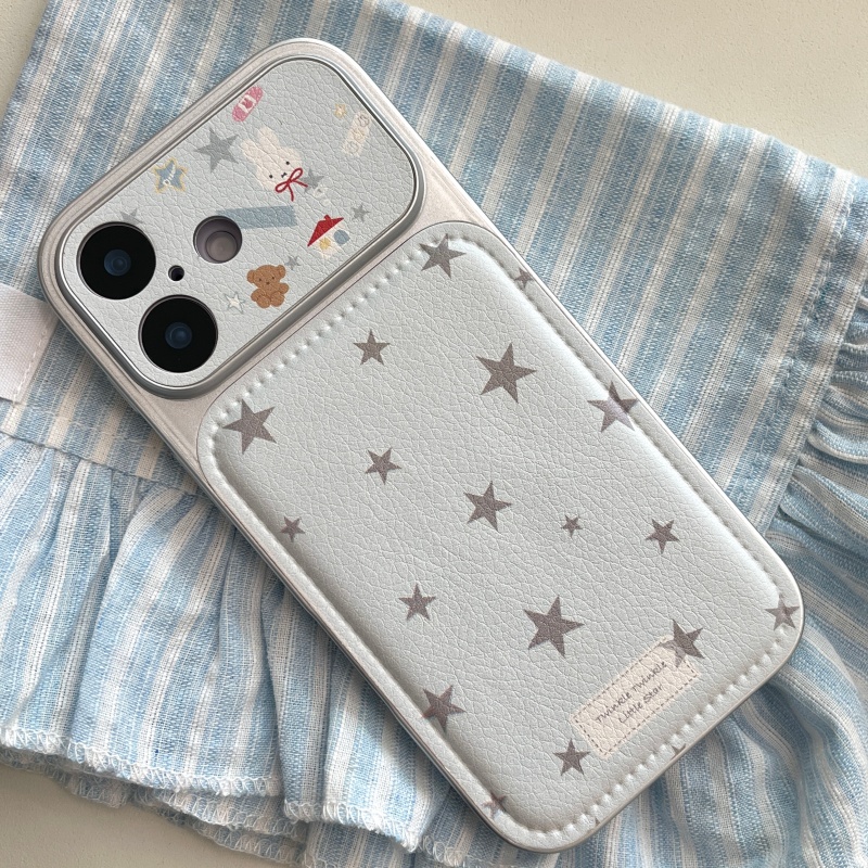 Étui de téléphone en cuir 3D M - Cute Cartoon Wrist Strap Silicone Case avis et prix