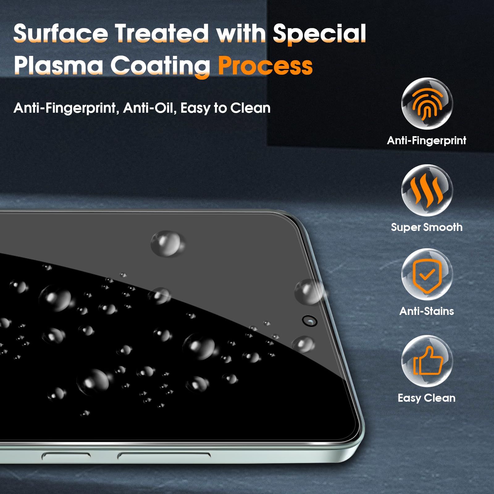 Protecteur d'écran Anti-espion - Anti Spy Privacy Glass Case avis et prix