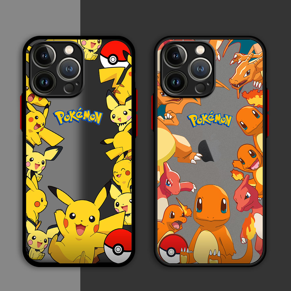 Coque Pokemon de dessin animé, - Matte Hard Pc Back Case avis et prix