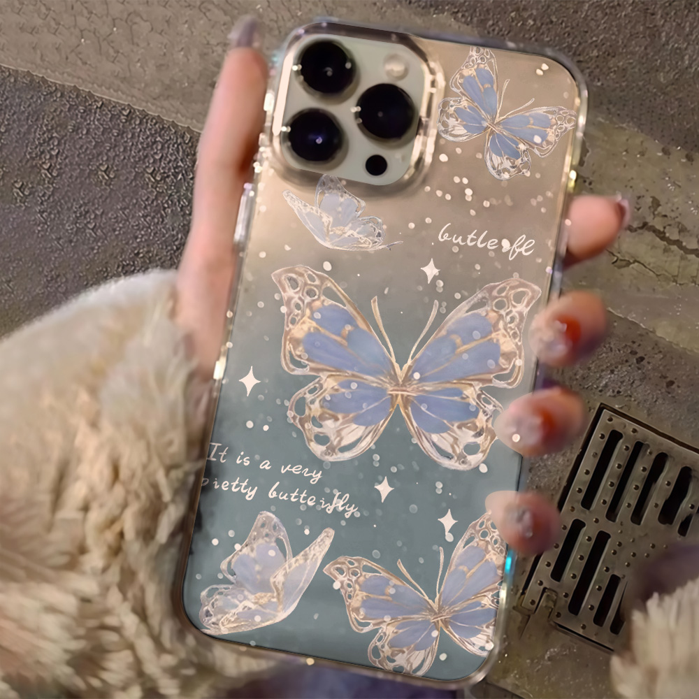 Coque de téléphone de luxe tra - Clear Shockproof Bumper Case avis et prix