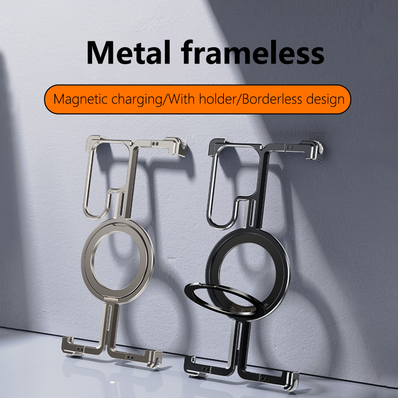 Coque de téléphone à support m - Metal Bumper Aluminum Frame Case avis et prix