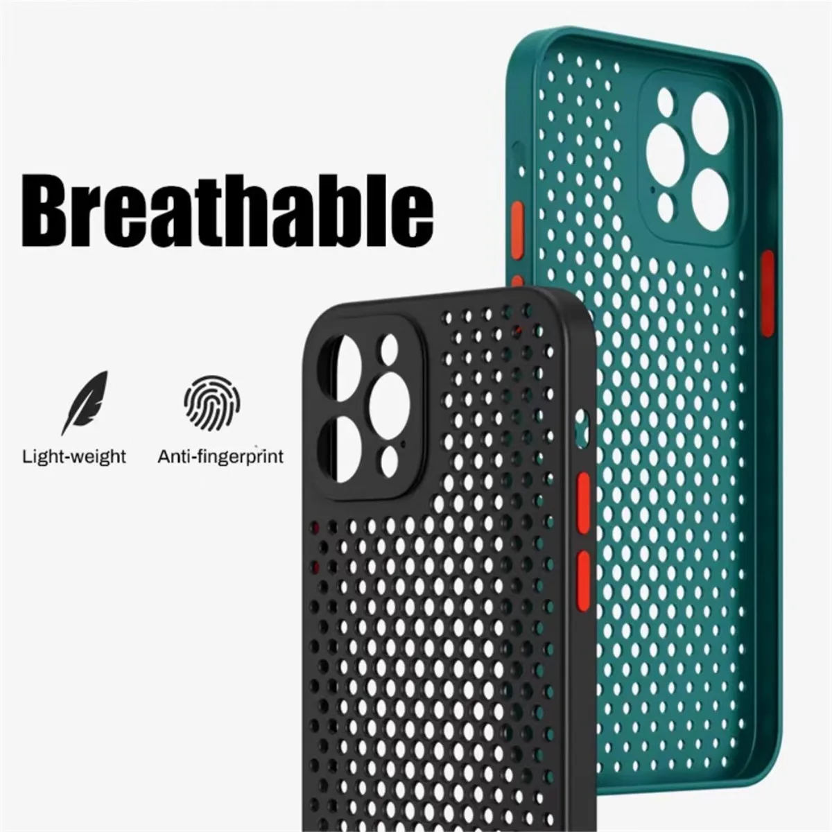 Coque de téléphone de refroidi - Heat Dissipation Mesh Breathable Case avis et prix