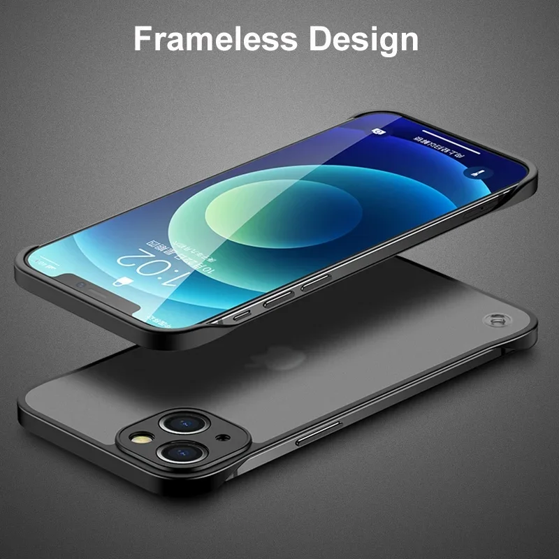 Pour Iphone 16 15 14 Pro Max U - Ultra Thin Frameless Phone Cover avis et prix
