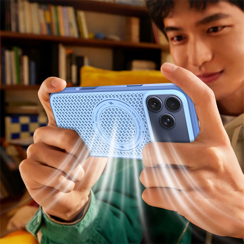 Coque de téléphone magnétique  - Heat Dissipation Mesh Breathable Case avis et prix