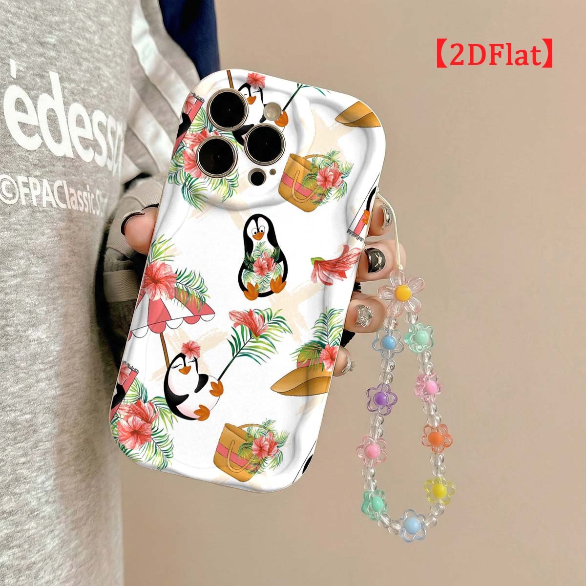 Coque de téléphone mignonne av - Cute Cartoon Wrist Strap Silicone Case avis et prix